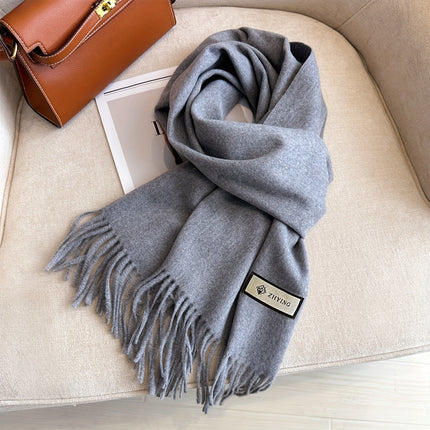 Elegant Cashmere-Feel Scarf for Women