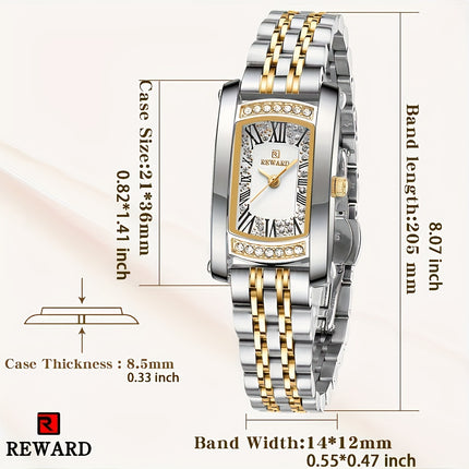 Golden Luxury Retro Women's Watch