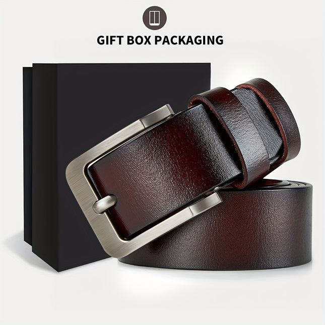 Men's Genuine Leather Work Belt