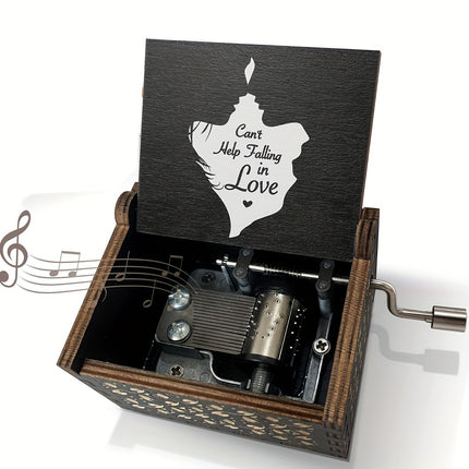 "Can't Help Falling in Love" Music Box - Romantic Gift