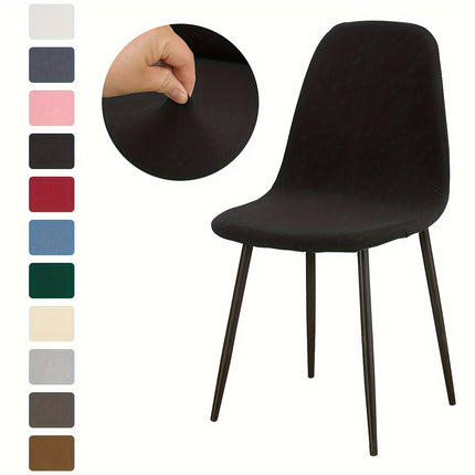 Waterproof Milk Fiber Chair Covers - Set of 4/6