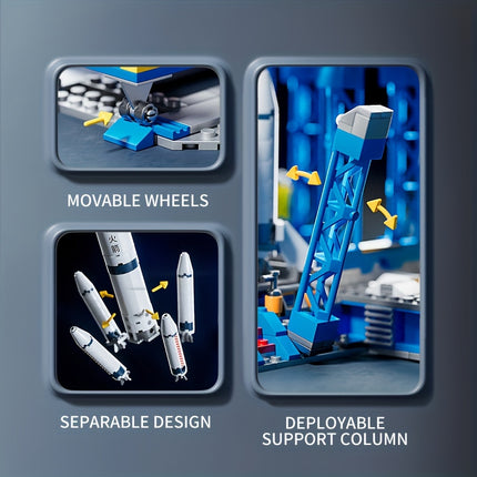 UKBOO Space Exploration Building Blocks Set