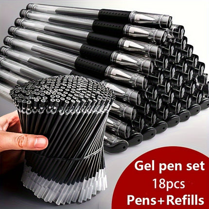 18pcs Gel Pen Set - Vibrant Ink