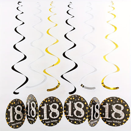 18th Birthday Swirls – Glam Up the Ceiling!