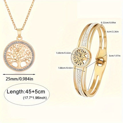 Tree of Life Pendant Set