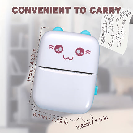 Mini Wireless Inkless Photo Printer