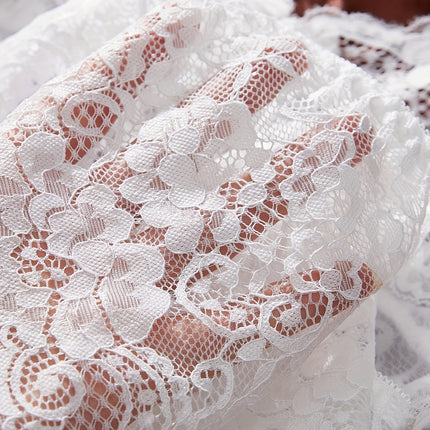 Sexy Lace Mesh Suspender Dress