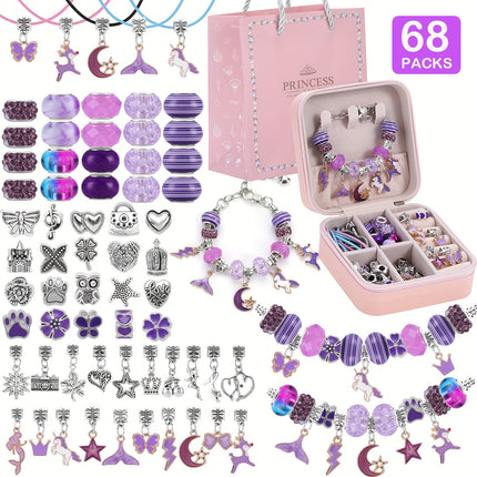 DIY Pink Bracelet Kit - Monti Bargains