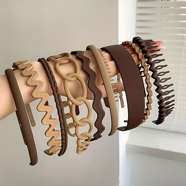 Simple Frosted Non-Slip Hair Hoop