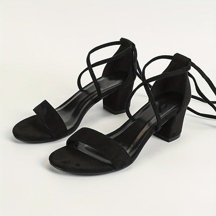 Stylish Adjustable Strap Heels