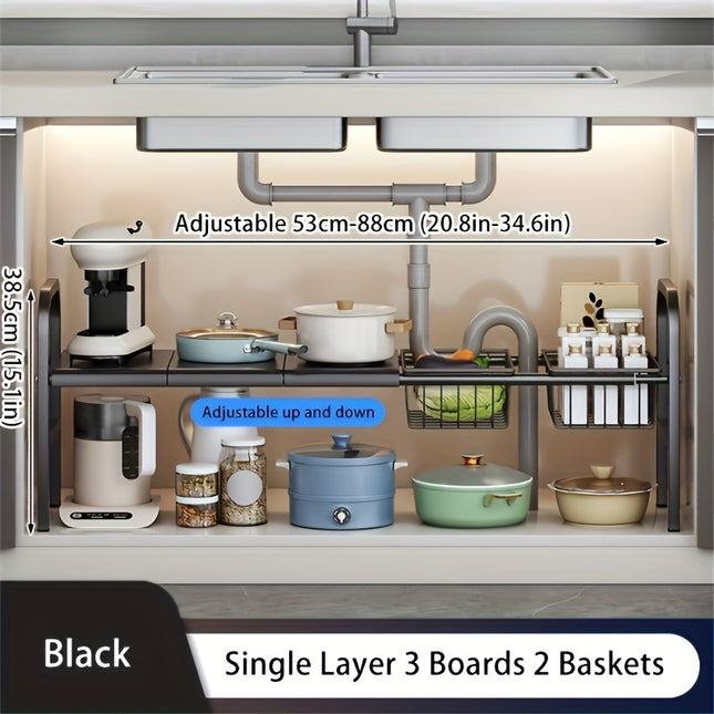 Expandable Storage Rack Set