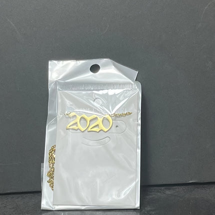 Custom Birth Year Stainless Steel Necklace