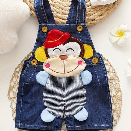 Cute Dog Pattern Overalls - Monti Bargains