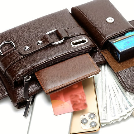Large Capacity Men's Crossbody Bag