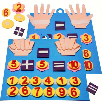 Counting Fun Felt Hand Puppets