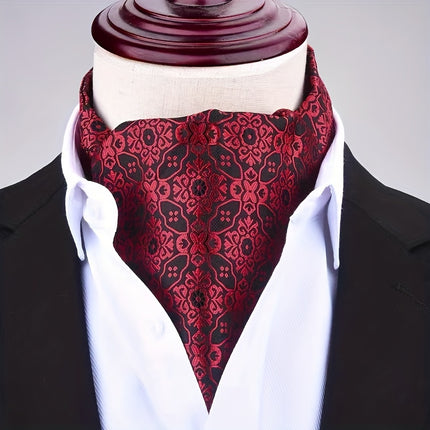 Retro Men’s Double-Sided Shirt Scarf