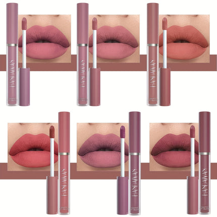 6-Piece Matte Liquid Lipstick Set