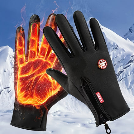 Winter Gloves for Riding – Warm, Windproof, Non-Slip Grip