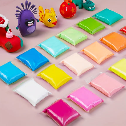 36-Color Air Dry Clay Craft Kit – Fun & Creative