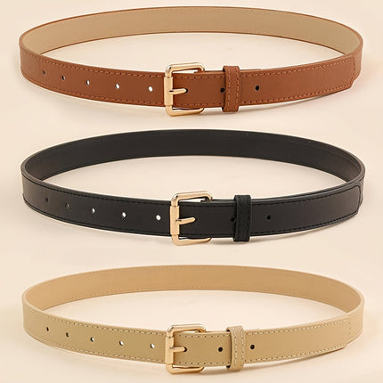 Chic PU Leather Belt