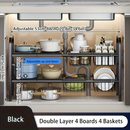 Expandable Storage Rack Set