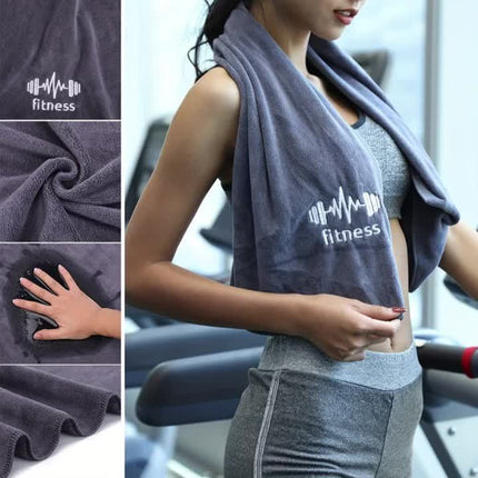 Non-Slip Fitness Gym Towel – Sweat Absorbing for Active Use