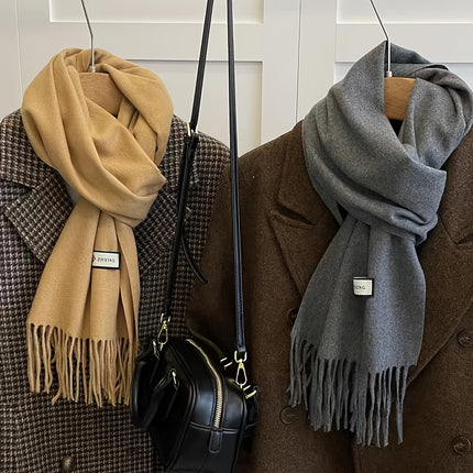 Elegant Cashmere-Feel Scarf for Women