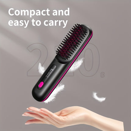 Wireless Hair Straightening Comb