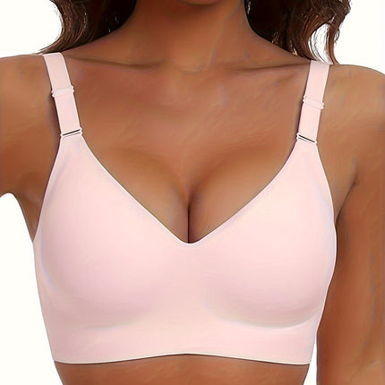 Plus Size Simple Seamless Bra
