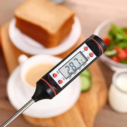 Instant Read Digital Thermometer - Perfect for BBQ & Baking