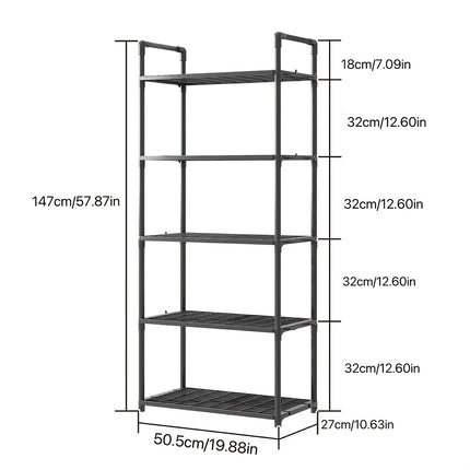 Multi-Purpose 5-Tier Storage Rack