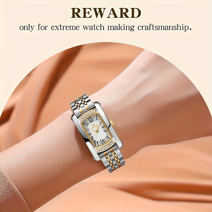 Golden Luxury Retro Women's Watch