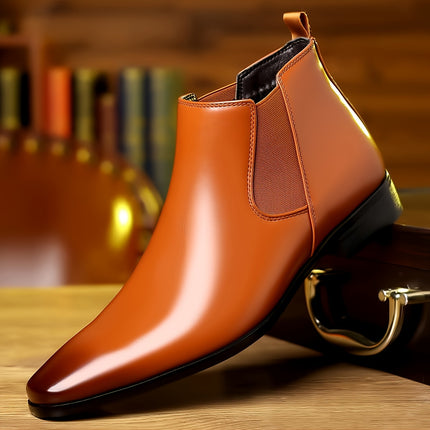 Trendy Pointed Toe Chelsea Boots