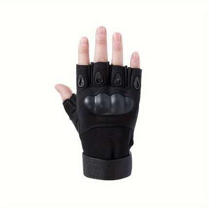 Rider’s Ultimate Half-Finger Gloves - Durable & Breathable