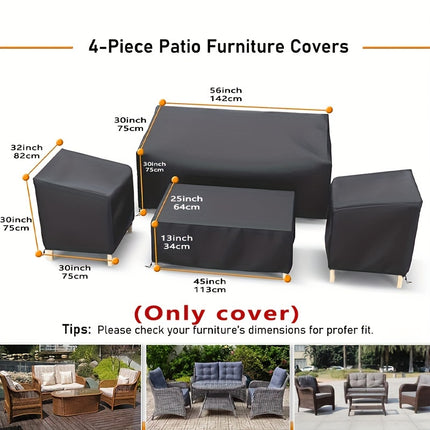 Durable Patio Furniture Covers - Waterproof & Heavy-Duty Protection
