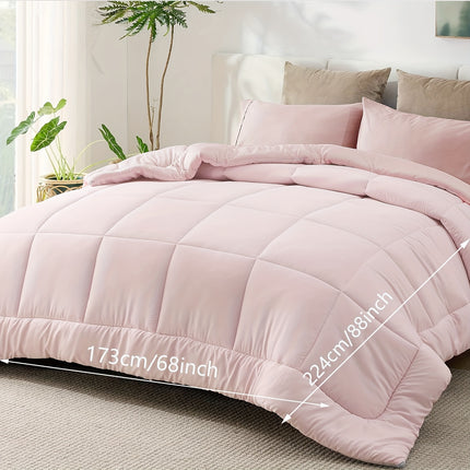 All-Season Soft & Cozy Quilted Comforter Insert