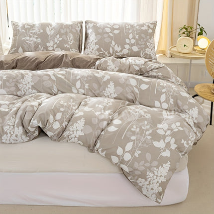 Classic Retro Floral Duvet Cover Set - 3pcs