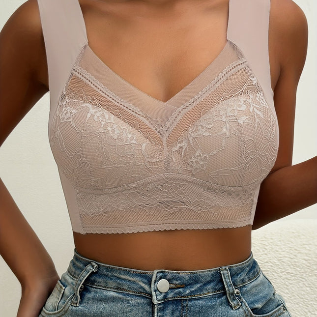 Seamless Lace Push-Up Bralette