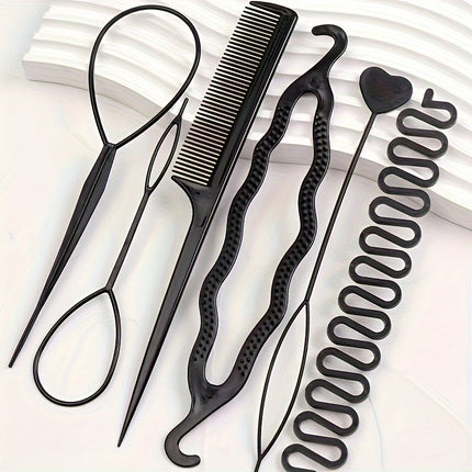 6pcs Resin Hair Styling Set