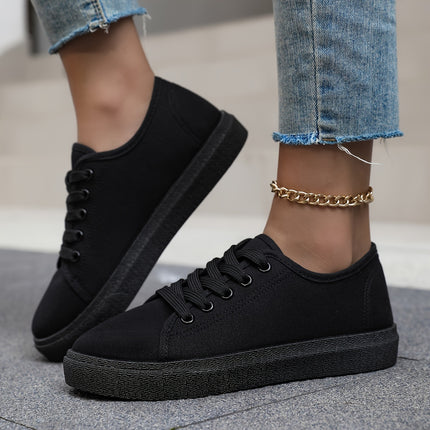 Classic Canvas Lace-Up Sneakers