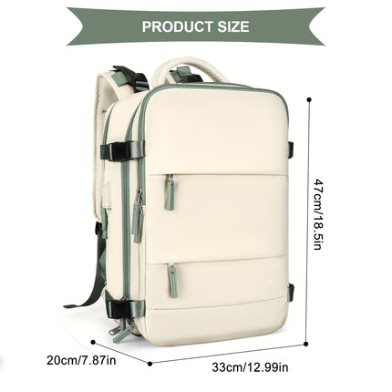 Multi-Functional Travel Backpack with USB Port