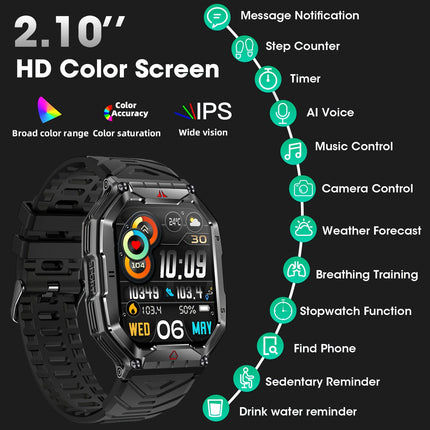 Adventure-Ready Smart Fitness Watch