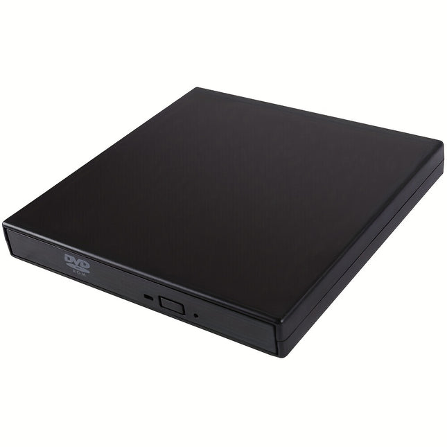 8-in-1 Portable External CD/DVD Drive for Laptops