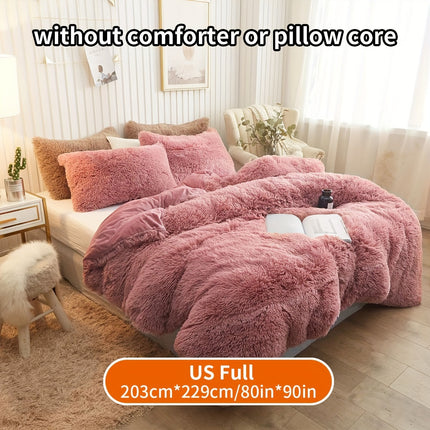 Pink Solid Color Bedding Set - Soft & Stylish Comfort