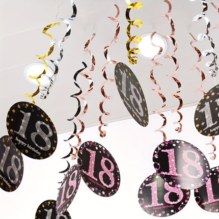 18th Birthday Swirls – Glam Up the Ceiling!