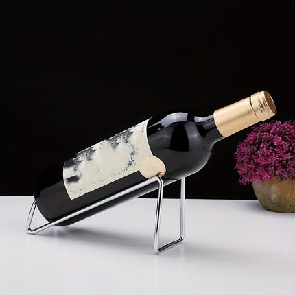 Nordic Simple Red Wine Rack – Elegant Wine Stand Ornament