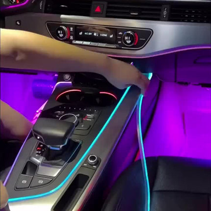 RGB LED Car Interior Light Strip - DIY Atmosphere