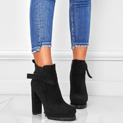Fashionable Chunky Heel Riding Boots