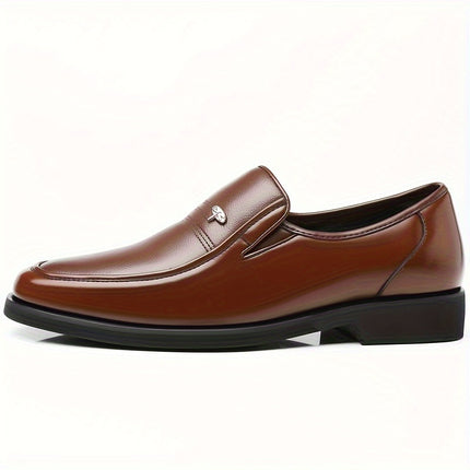 Men’s Genuine Leather Slip-On Loafers