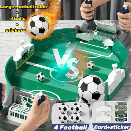 4-in-1 Tabletop Soccer – Action-Packed Party Game Fun! - Monti Bargains